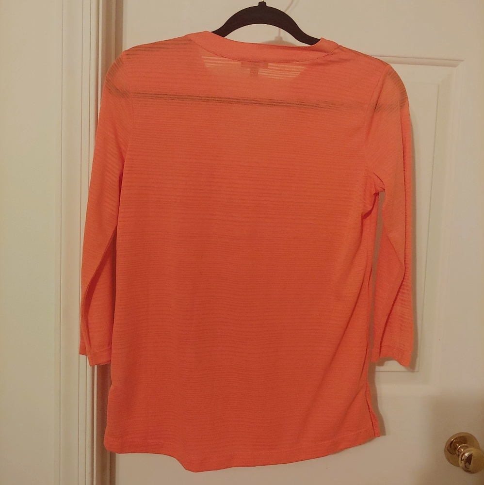 💐Talbots Sheer Top💐 - Picture 3 of 5